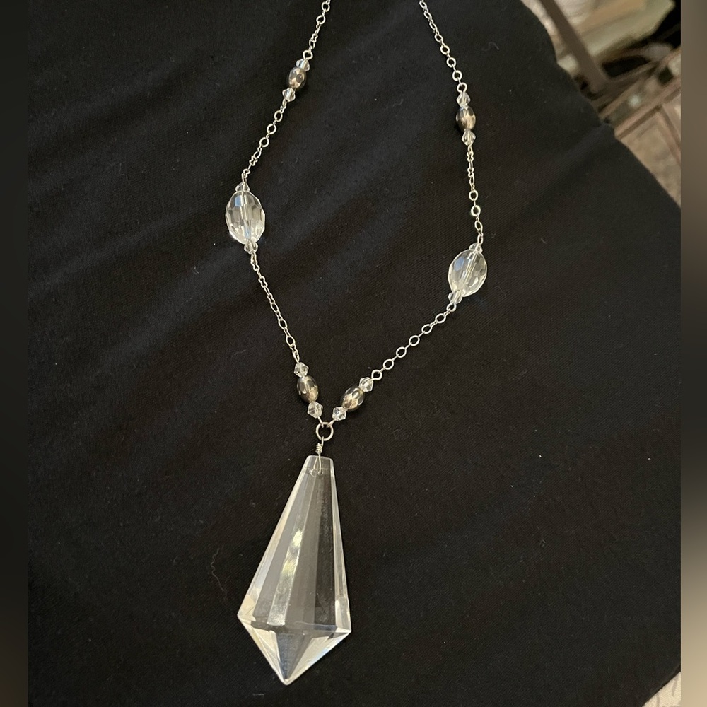 Crystal Pendant Necklace